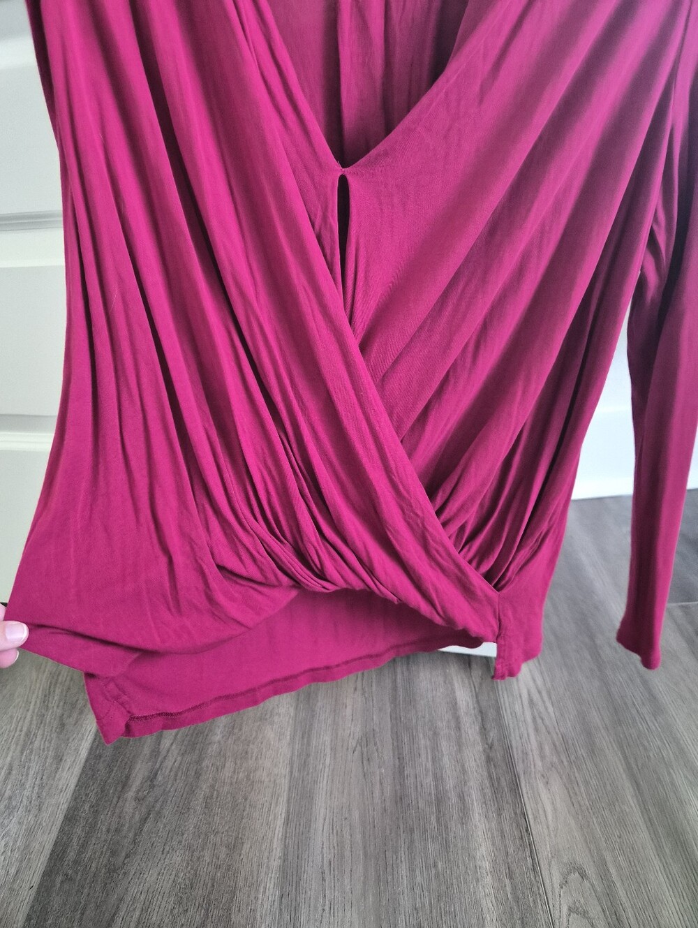 Akemi + Kin Wrap Blouse - Picture 3 of 4